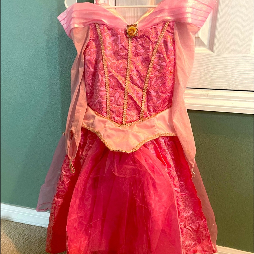 Girls Disney Princess Aurora (Sleeping Beauty) ball gown
